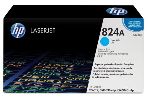 

Фотобарабан HP 824A CB385A для Color LaserJet CP6015/CM6030/CM6040 голубой, 824A