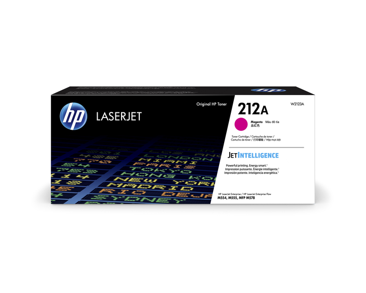 

Картридж HP 212A W2123A пурпурный, 4500 страниц, для Color LaserJet Enterprise M555dn, 212A