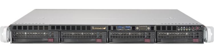 Серверная платформа 1U Supermicro SYS-5019S-MR - фото 1