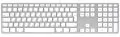 Apple Keyboard with Numeric Keypad MB110RU/B
