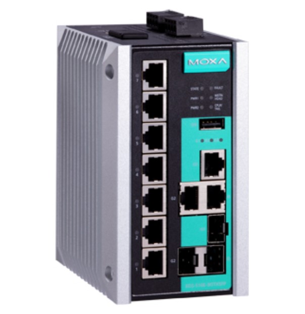 

Коммутатор управляемый MOXA EDS-510E-3GTXSFP 7x10/100BaseT(X) ports, 3x10/100/1000BaseT(X) or 100/1000BaseSFP combo ports, EDS-510E-3GTXSFP