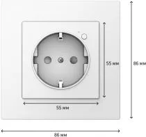 фото Aqara Wall Outlet H2 EU