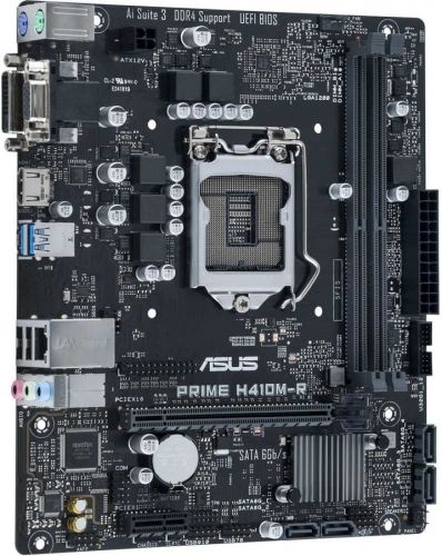 Материнская плата mATX ASUS PRIME H410M-R-SI