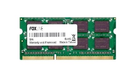 

Модуль памяти SODIMM DDR4 8GB Foxline FL3200D4S22-8GSE PC4-25600 3200MHz CL22, FL3200D4S22-8GSE