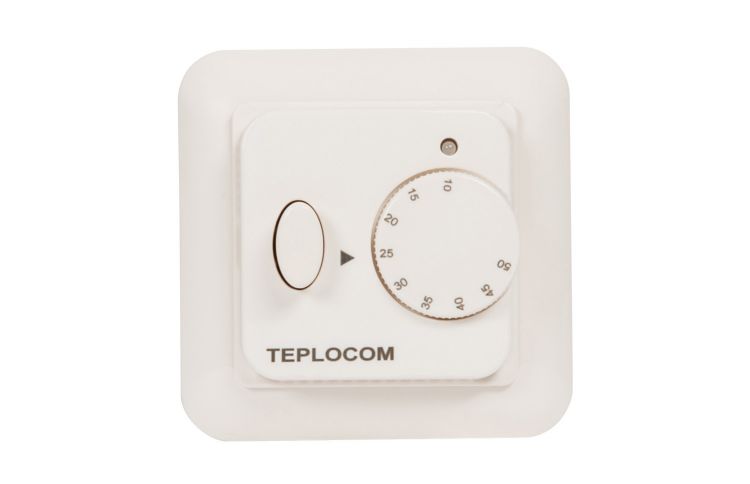Термостат Бастион Teplocom TSF-220/16A для электрического теплого пола термостат комнатный teplocom tsf prog lux