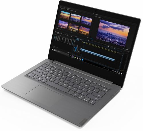 Ноутбук Lenovo V14-IIL 82C40019RU I5-1035G1/8GB DDR4/256GB SSD M.2/14" FHD/ Wi-Fi/BT/card reader/ Win10Pro/серый стальной - фото 3