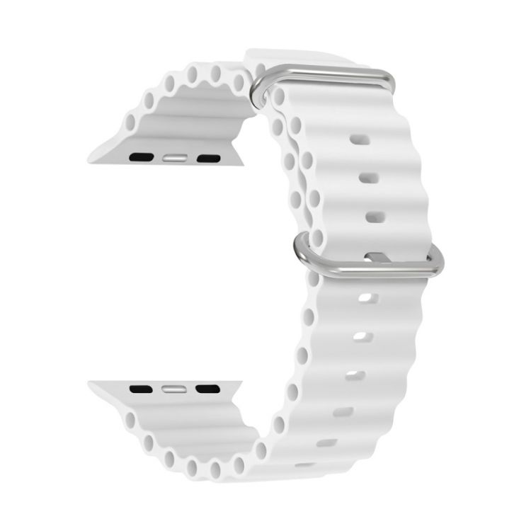 

Ремешок на руку Lyambda DSJ-39-44-WT силиконовый для Apple Watch 42/44/45/49 mm white, DSJ-39-44-WT