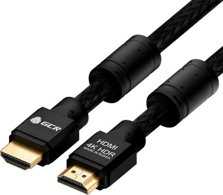 

Кабель интерфейсный Greenconnect GCR-53191 10.0m HDMI 2.0, HDR 4:2:0, Ultra HD, 4K 60 fps 60Hz/5K*30Hz, 3D, AUDIO, 18.0 Гбит/с, 28/28 AWG, OD7.8mm, тр, GCR-53191