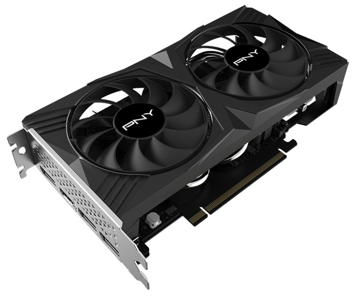 Видеокарта PCI-E PNY GeForce RTX 4060 VERTO Dual Fan (VCG40608DFXPB1) 8GB GDDR6 128bit 5nm 1830/17000MHz HDMI/3*DP RTL