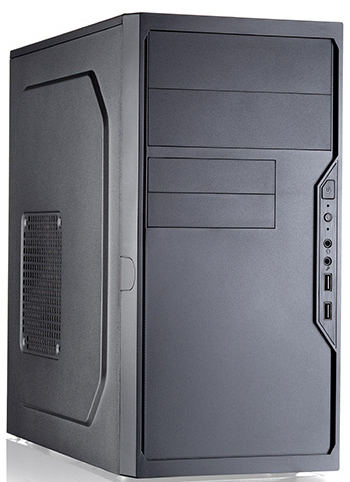 

Корпус mATX Foxline FL-733 черный, БП 500W, 2*USB 2.0, audio, FL-733