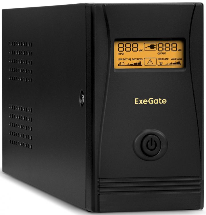

Источник бесперебойного питания Exegate SpecialPro Smart LLB-600.LCD.AVR.EURO.RJ.USB 600VA/360W, LCD, AVR, 2*Schuko, RJ45/11, USB, металлический корпу, SpecialPro Smart LLB-600.LCD.AVR.EURO.RJ.USB