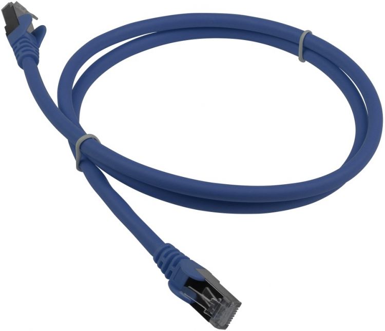 

Кабель патч-корд Lanmaster LAN-PC45/S6A-3.0-BL RJ45 - RJ45, 4 пары, FTP, категория 6A, 3 м, синий, LSZH, LAN-PC45/S6A-3.0-BL