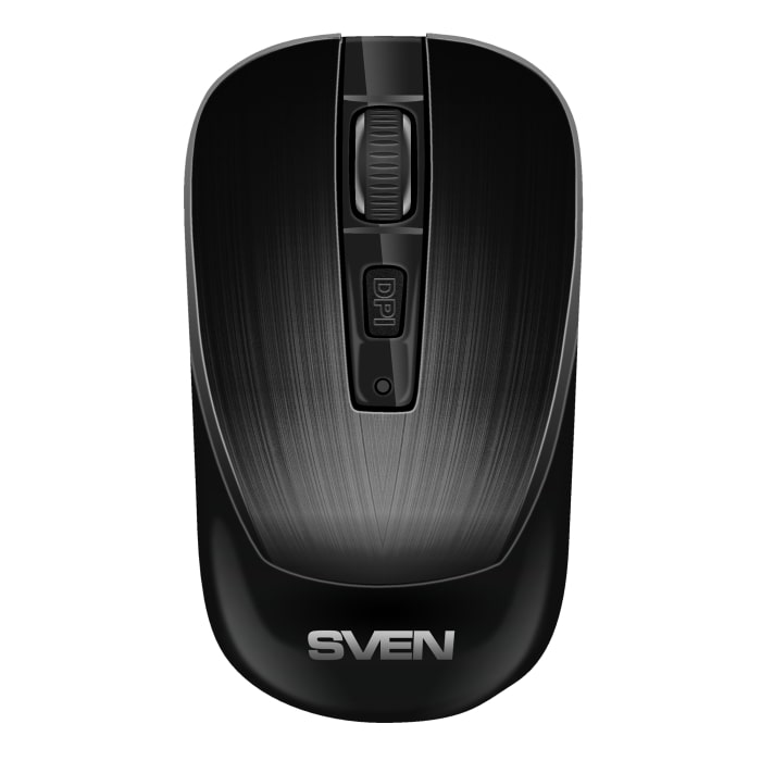 Мышь Wireless Sven RX-380W SV-020385 4кн, 800-1600dpi, USB, черная