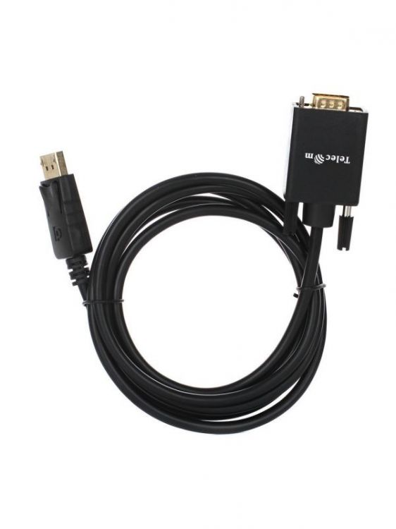 Кабель-переходник DisplayPort-VGA Telecom TA669-1.8M M/M, 1,8m