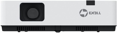 Проектор Exell EXL201 LCD, 5000lm, WXGA (1280x800), 50 000:1, ресурс лампы: 20000 часов, 2*HDMI, USB Type-A, USB Type-B, mini jack 3.5 мм, белый/чёрны