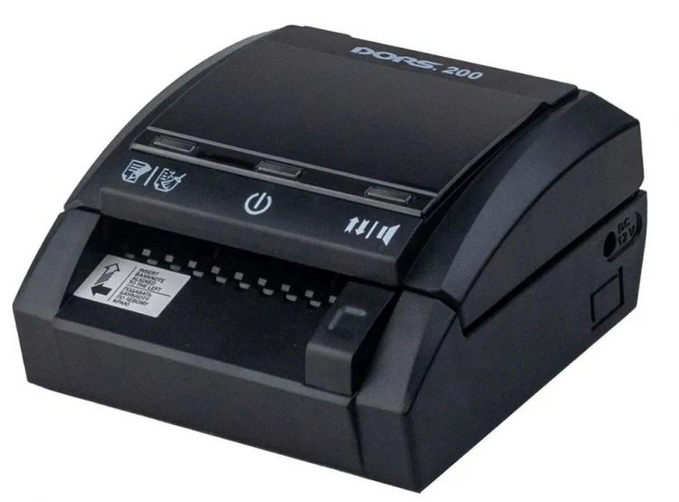 Детектор банкнот автоматический DORS 200 M2 FRZ-053758 BLACK детектор банкнот cassida sirius s автоматический рубли