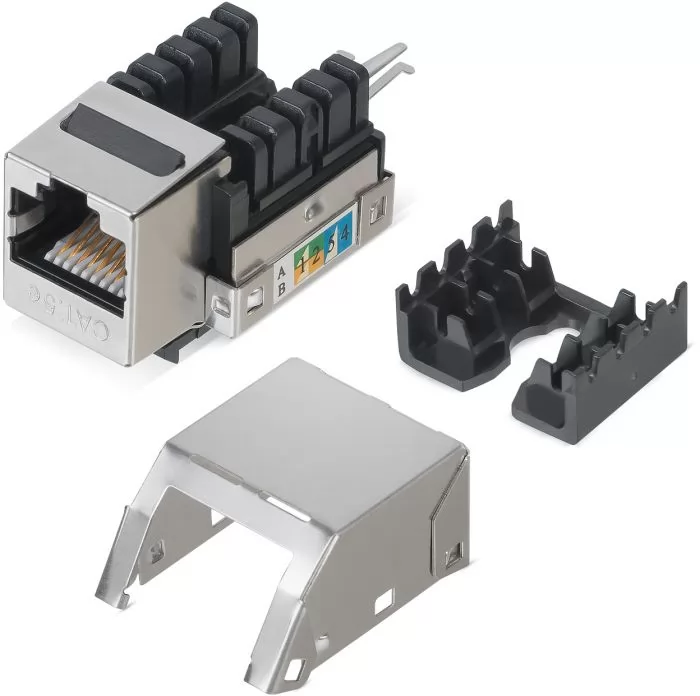 Cabeus KJ-RJ45-Cat.5E-SH-90