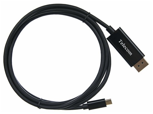 

Кабель Telecom TCC010-1.8M USB3.1 Type-C - DP, TCC010-1.8M