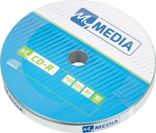 Диск CD-R MYMEDIA 69204 700Mb 52x Pack wrap (10шт) (1545327)