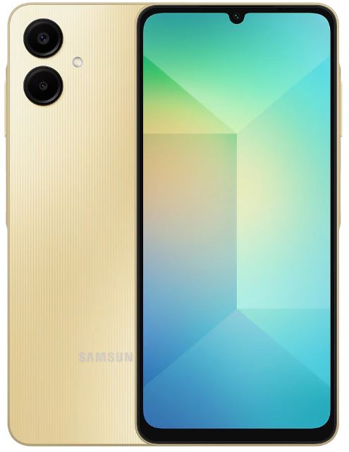 

Смартфон Samsung Galaxy A06 4/64Gb SM-A065FZDDSKZ золотистый 3G 4G 2Sim 6.7" 720x1600 Android 14 50Mpix 802.11 a/b/g/n/ac GPS GSM900/1800 GSM1900 micr, Galaxy A06 4/64Gb