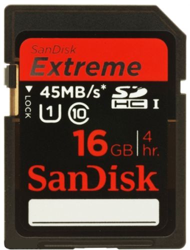 Карта памяти sandisk 16gb