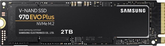 Накопитель SSD M.2 2280 Samsung MZ-V7S2T0BW 2TB 970 EVO Plus V-NAND 3-bit MLC PCIe Gen 3.0 x4 NVMe 1.3 3500/3300MB/s 620K/560K IOPs 1.5M MTBF