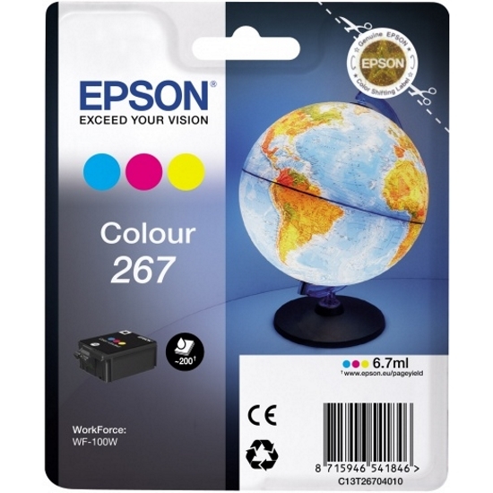 

Картридж Epson C13T26704010 для WorkForce Pro WF-100W, C13T26704010