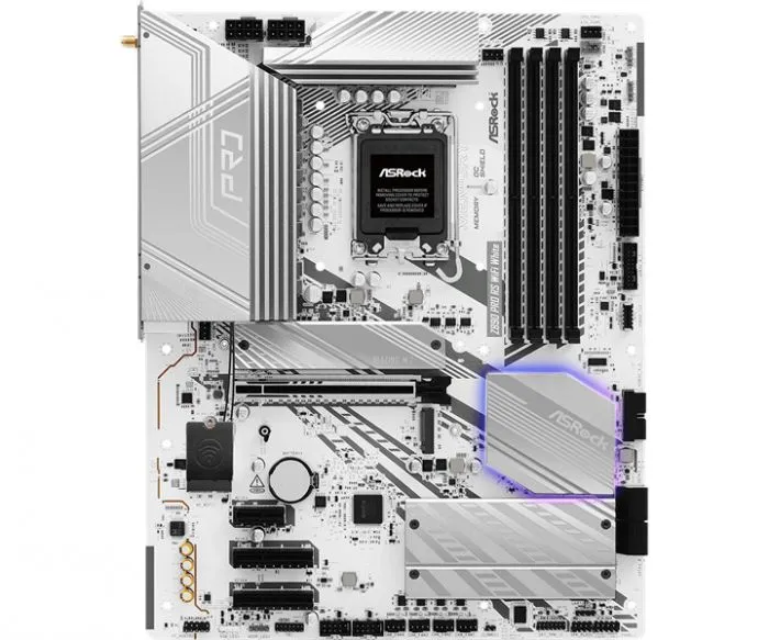 фото ASRock Z890 PRO RS WIFI WHITE