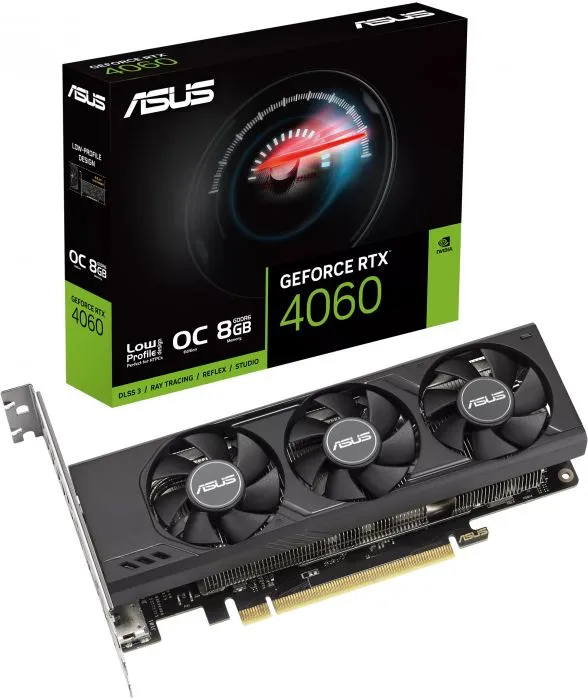 ASUS GeForce RTX 4060 LP BRK OC (RTX4060-O8G-LP-BRK)