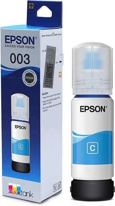 Чернила Epson C13T00V298 для L1110, L3100, L3101, L3110, L3115, L3116, L3150, L3151, L3152, L3156, L, цвет голубой