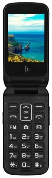 Мобильный телефон F+ Flip 280 Black цена и фото