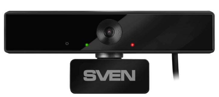 цена Веб-камера Sven IC-995 SV-021092 2 МП, 30 к/с, Full HD, автофокус, блист