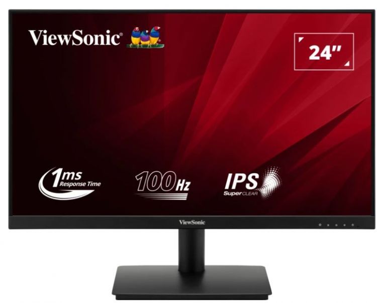 

Монитор 23,8" Viewsonic VA240-H черный, IPS LED 16:9, HDMI, матовая 250cd 178гр/178гр 1920*1080 100Hz VGA FHD, VA240-H