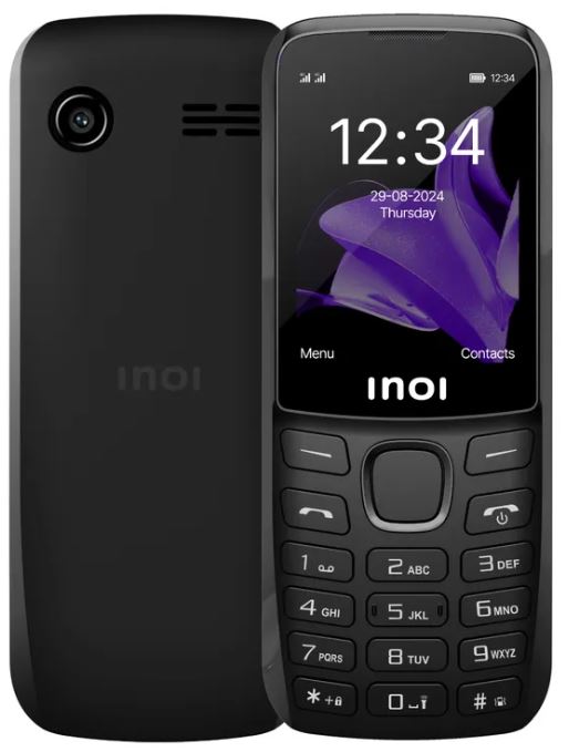 

Мобильный телефон INOI 240 Modern 6297001537770 4G Black, 240 Modern