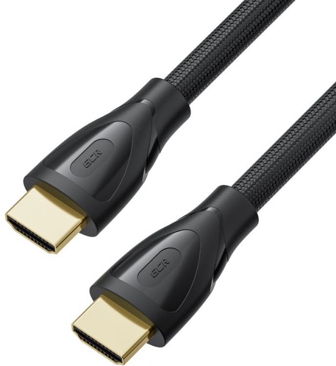 

Кабель интерфейсный Greenconnect GCR-55776 Premium 10.0m, HDMI 2.0, ECO Soft капрон, черный, HDR 4:4:4, Ultra HD, 8K*30Hz/4K*120Hz, 3D, 48 Гбит/с, 3 Х, GCR-55776