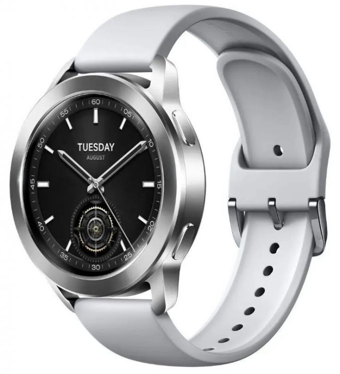 Часы Xiaomi Watch S3 BHR7873GL silver цена и фото