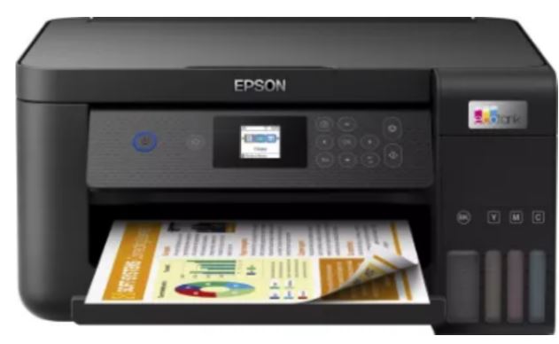 

МФУ струйное цветное Epson EcoTank L4260 C11CJ63415 (B) A4, 5760х1440dpi, ч/б 33стр/мин, цвет 15стр/мин, Duplex, WiFi, USB, черный, EcoTank L4260