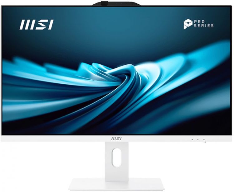 

Моноблок 27'' MSI Pro AP272P 14M AiO i5-14400/8GB/512GB SSD/UHD Graphics/1920x1080 IPS/WiFi/BT/cam/WirelessKB/mouse/noOS/white, Pro AP272P 14M AiO