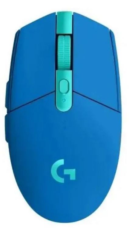 

Мышь Wireless Logitech G304 Lightspeed 910-006026 синий оптическая 12000dpi USB 5but, G304 Lightspeed