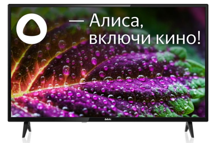 

Телевизор BBK 32LEX-7249/TS2C (B) 32" Яндекс.ТВ черный HD 50Hz DVB-T2 DVB-C DVB-S2 WiFi Smart TV (RUS), 32LEX-7249/TS2C (B)