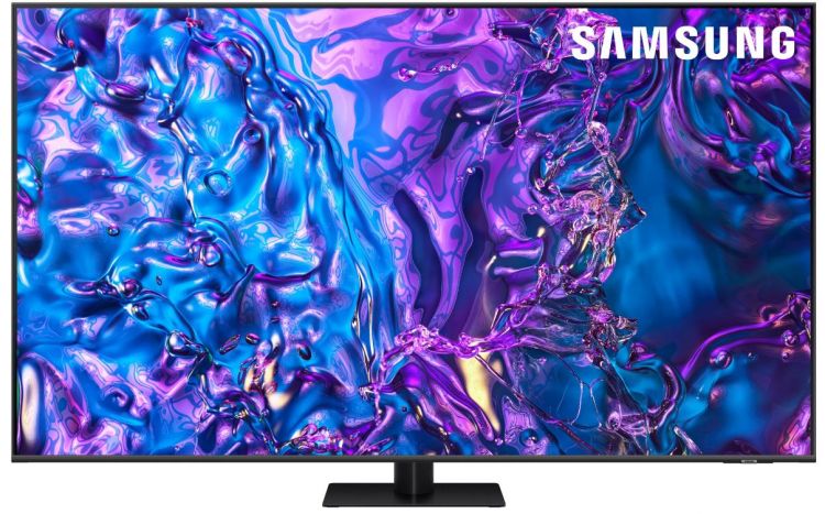 

Телевизор Samsung QE75Q70DAUXRU QLED 75" Series 7 черный 4K Ultra HD 120Hz DVB-T2 DVB-C DVB-S2 USB WiFi Smart TV, QE75Q70DAUXRU