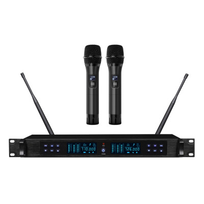 

Микрофонная система Axelvox DWS7000HT (RT Bundle) AX-7000R UHF 710-726 MHz, 100 каналов, LCD дисплей, 2х ИК порт, 2 ручных микрофона, 2 держателя на с, DWS7000HT (RT Bundle)