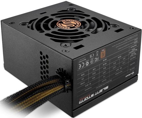 Блок питания Sharkoon SilentStorm SFX 450 Bronze 450W SFX-BR-450 450 Вт, 80 mm fan, 80 Plus Bronze, чёрный - фото 3