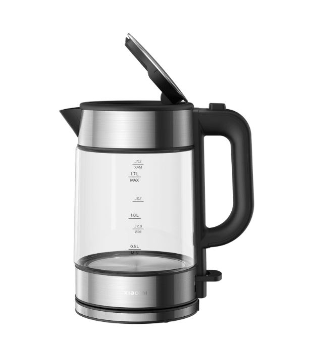 Чайник Xiaomi Electric Glass Kettle BHR7490RU Электрический стекляный kitchen 2l glass electric kettle with blue led light borosilicate glass electric tea kettle fast boiling hot water kettle