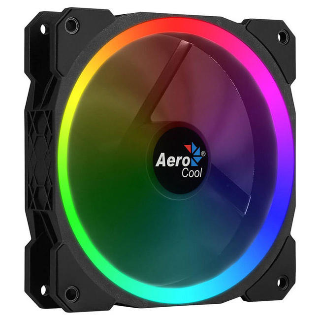 

Вентилятор для корпуса AeroCool ORBIT 120 RGB 120x120mm, 1200 об/мин, 55,9 CFM, 14,1 дБА, 3-pin, LED Ret, ORBIT 120 RGB