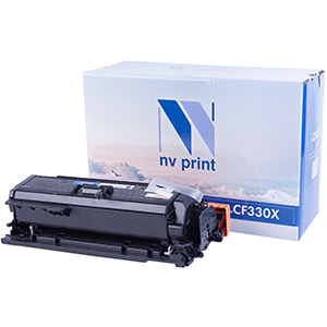 

Картридж NVP CF330XBk для LaserJet Color M651dn/M651n/M651xh (20500k), CF330XBk