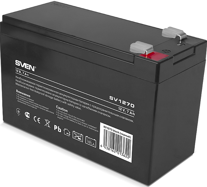 

Батарея для ИБП Sven SV1270 SV-0222007 12V, 7Ah, SV1270