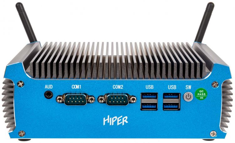 

Мини ПК HIPER 65GFBDK5QJ J4125/4GB/256GB/UHD Graphics/Wi-Fi/BT/noOS/blue, 65GFBDK5QJ