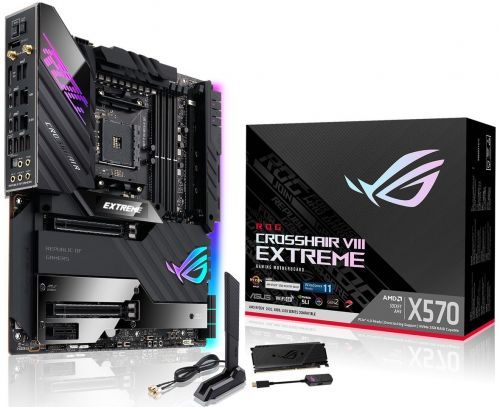 Материнская плата ATX ASUS ROG CROSSHAIR VIII EXTREME 90MB1860-M0EAY0 (AM4, X570, 4*DDR4(5100), 6*SA