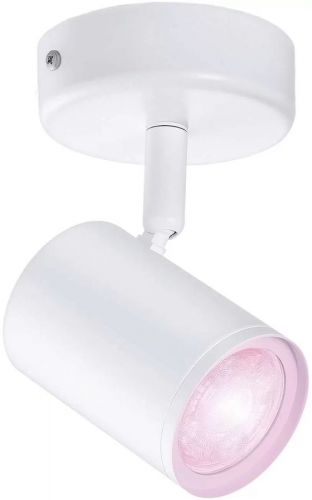 Светильник светодиодный WiZ Imageo 929002658701 настенный/потолочный, 5W, 345lm, RGB, белый корпус